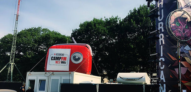 Camp FM Hurricane und Camp FM Southside