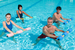 Druck Flyer "Aqua Fit" für sporttom.com UG